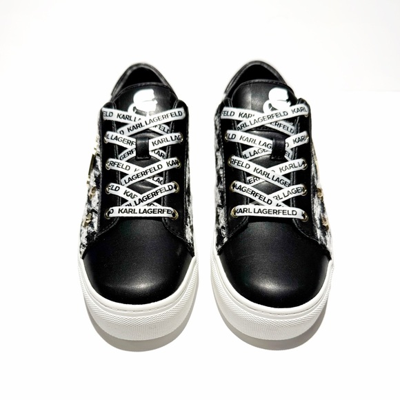 KARL LAGERFELD PARIS Cammy Charm Platform
Sneakers NWT - Picture 6 of 13